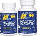 Natural Stacks Magtech Magnesium Value Bundle - 3 vormen van Magnesium - met Magtein L-Threonate - Ondersteunt ontspanning en hersengezondheid* - 270 Totaal Capsules