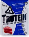 Body Nutrition Trutein Hoog Proteïnepoeder: 45% Wei, 45% Caseïne, 10% Egg White, Glutenvrij, Laag Natrium, Gras Fed Wei Proteïne Poeder, Gym Supplement & Breakfast Shake, Red Velvet Cake, 34g Sample