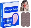 Tinnitus Relief for Ringing Ears,120PCS Tinnitus Patches,Effectief Verlicht gehoorverlies 3BOX