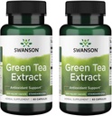 Swanson Green Tea Extract 500 Milligrammen 60 capsules (2 verpakkingen)