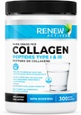 Renew Actives Hydrolyzed Collagen Peptides Powder 10G per Serving 