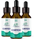 LIVORKA Cortexi Oral Drops to Drink - Formula for Ear Health, Hearing Support - Verpakking van 3 flessen (90 dagen levering)