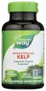 Nature's Way Kelp, ondersteunt schildklierfunctie*, 600 mg per portie, niet-GMO Project Geverifieerd, 180 Capsules (Verpakking mei Vary)