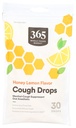 365 door Whole Foods Market, Honey Lemon Cough Drops, 30 Tellen