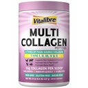 Multi Collageen Peptides Powder Type I II III V X, Gehydrolyseerde Collageen Proteïne voor vrouwen en mannen, Huid, Haar, Nagels, Unflavored, Non-GMO, Keto & GF, Zero Sugar, 22 Servers, 8oz