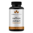 Luma Nutrition Saffron Extract Capsules - Premium Saffron Supplementen - 88,50 mg Pure Saffron Pillen - Mood Ondersteuning - Eye Support - Made in The USA - 60 Capsules