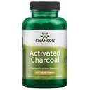 Charbon activé de Swanson - Supplément naturel pour soutenir l'absorption saine - aide à maintenir la régularité de l'intestin - (120 capsules, 520mg par portion)