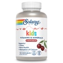 SOLARAY Kindervitaminen & mineralen Complete Multivitamine voor kinderen Grote zwarte kersensmaak (076280047974) (120 Kauwgom, 60 Serv)