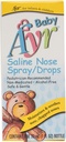 Baby Ayr Saline Neusspray/druppels, Spray Bottles 1 Fl Oz (verpakking van 1)