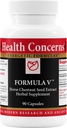 Préoccupations pour la santé Formule V – Supplément de soutien du flux sanguin et de la circulation – Santé de la veine pour l'gonflement, les crampes, les varices, l'inflammation et les jambes lourdes – Formule à base de plantes chinoises – 90 capsules