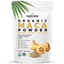 Poudre de racine de maca jaune, Superfood naturel, aide avec l'énergie, le poids et la fertilité des femmes - Vegan - 1 livre (paquet de 1)
