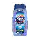 TUMS Antacid Smoothies Berry Fusion Extra Strength 750, Glad oplossen - 140 Kauwtabletten