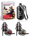 Motorfiets oorpluggen voor Windgeluidsreductie - 2 paren - 25dB - Motorfiets Accessoires - Herbruikbare Moto oordoppen, Comfortabele gehoorbescherming voor motorfiets, Touring, Racing, Rijden