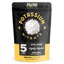 Kaliumnitraat Pellets, 99% Pure, Boom stampen Verwijderaar, Mestmiddel voor planten, gras, binnen en buiten, gazon zorg, industriële-rade, geprikt, 5 lbs