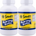 Sanar Naturals Bakken Soda, 8 oz - Voor Digestieve Ondersteuning als Antacida, Bakken, Reinigen, Deodoriseren, & Meer (pakket van 2)