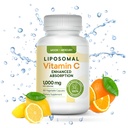 Liposomale - Vitamine c 1000mg - 60 Vitamine c Capsules - Hogere Absorptie, biologische beschikbaarheid liposomale Vitamine c door Maan en Mercurius