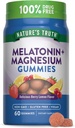 De waarheid van de natuur Melatonine met Magnesium Gummies 