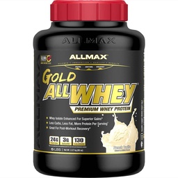 ALLMAX Nutrition Gold ALLWHEY, Franse Vanille - 5 lb - 24 Gram Proteïne per scoop - Glutenvrij, Low Carb & Low Sugar - ongeveer 71 Servers