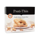 Proti-Thin Fluffy Nutter Protein Bars, 15g Protein, Lage Calorie, Zeer Low Carb (VLC), Low Fat, High Fiber Snack Bar, KETO Diet Vriendelijk, Ideaal eiwit Compatibel, Geen Gluten Ingrediënten, 7 /Box
