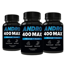 Andro400 Testosteron Support for Men & Women Tongkat Ali, L-Arginine & L-Citrulline 