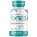 Nature's Fusions Glucosamine Chondroitin MSM Turmeric Boswellia - Joint Support Supplement - 120 Capsules - Chondroitin Sulfate Capsules - met Hyaluronzuur - Ondersteunt gezonde botten