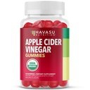 Apple Cider Vinegar Gummies - Biologische ACV vitamines voor de spijsvertering gezondheid, Metabolisme en Gut Support - 60 Count - Vegan, non-GMO, Glutenvrije - Heerlijke smaak & geen harde smaak - 1 maand aanbod