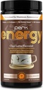 Perk Energy Original Chai Latte Aromatisé en poudre (20 portions) - Sans gluten, sans arachide