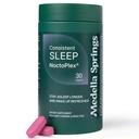 Aide au sommeil 30 onglets - 100 % sans médicament et pilules de sommeil non-habitantes – Supplément de sommeil formulé cliniquement avec racine valériane pour le sommeil - Melatonine, baume citronné et aide au sommeil racine valériane