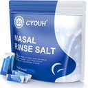 120PCS Zout Saline Packets Sinus Nasal Sinse voor Neti Pot, individueel verpakt 2.34G neuswas Irrigatiesysteem neusreiniger Saline Refill Packets