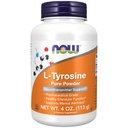 NOW Foods Supplementen, L-tyrosine Poeder, Free-Form, Neurotransmitter Ondersteuning*, Aminozuur, 4-Ounce