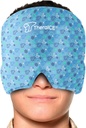 TheraICE Migraine Relief Cap Junior, verzachtende hoofdpijn Boo Boo Ice Pack masker producten, koeling Gel Hat JR, gezicht koude kompress hoofd Wrap voor bumps, kneuzingen en koeltemperaturen