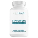 PUREHEALTH RECHERCHE Improbiome Supplément de fibre prébiotique - Soutien naturel pour les prébiotiques sains de Gut - Suppléments nutritionnels digestifs - Capsules de pectine de pomme - 90ct