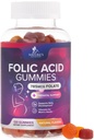 Foliumzuur Gummies voor vrouwen 785 mcg, essentiële prenatale vitamines voor mam & baby, Vegan Folic supplement Gummy, dagelijkse vitamine B9 Extra sterkte Folaat, voordat tijdens de zwangerschap - 120 Gummies