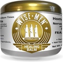 Hommes sages Baume de guérison avec Myrrhe et Frankencens Huiles essentielles pour la neuropathie, Sciatica et Nerve Douleur Massage et hydratation de la peau