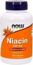 NOW Foods - Niacin Vitamine B-3 500 mg. - 100 capsules (multipack)