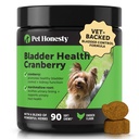 Supplément de canneberge pour chiens pour la santé - Soutien du rein pour chiens, canneberge et mandrin pour chien santé urinaire, urine pour chien et soutien du vérin (Chicken)