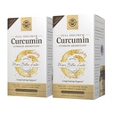 Solgar Full Spectrum Curcumin - 90 LiCaps, Pack of 2 - Superior Absorptie - Brain, Joint & Immune Health - Non-GMO, Veganist, Glutenvrij, Zuivelvrij - 180 Totaal porties