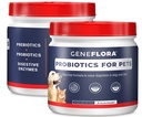 ActivHealth Decompensative Enzymes and Probiotic for Pets (honden, katten, konijnen en meer, 125 mg, 120 porties) door Geneflora for Pets Pack of 2