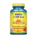 Het leven van de natuur Biotin 2500mcg 