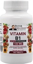 Peter's Choice B1 Tablets Dieetsupplement (B1 100mg, 100 Tablets)