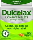 Dulcolax 5 mg Laxatieve tabletten voor constipatie - 100 ea