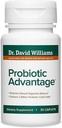 Dr. David Williams' Probiotic Advantage Supplement met 7 Unieke Strains en Gepatenteerde Technologie om Probiotics Alive (30 Caplets)