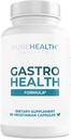 PUREHEALTH ONDERZOEK Gastro Health Formula - Natural Alginate for Acid Reflux - DGL Supplement for Heartburn & Indigestie - Met Artichoke, Rhodiola Rosea, Hyaluronzuur, Quince & More - 90 Capsules