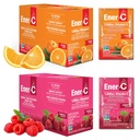 Ener-C Oranje & Raspberry Multivitamine Drink Mix Poeder Vitamine C 1000mg & Elektrolyten met echt fruitsap Natuurlijke energie & Immuun Ondersteuning voor vrouwen & mannen - niet-GMO Veganistisch & Glutenvrij - 60 Tel.