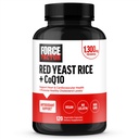 FORCE FACTOR Red Gist Rice + CoQ10 Supplement voor antioxidant ondersteuning, niet-GMO, Vegan-Friendly, Premium Quality, 120 Capsules