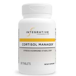 Integrative Therapeutics Cortisol Manager - Adrenal Health Support Supplement for Healthy Stress Response* - Vegan, Dairy-Free & Gluten-Free - 90 Capsules (45 porties)