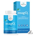 nbpure MagO7 - Nettoyage et désintoxication des colonies naturelles - Relief de constipation occasionnel, adoucissement des tabourets et support de bloatation pour les hommes et les femmes - Oxyde de magnésium ozonisé, 30 capsules