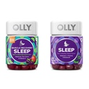 OLLY Muscle Recovery Slaap Gummies met Melatonine, Tart Cherry, Vitamine D, 40 Count Slaap Gummy met Melatonine, L-Theanine, Kamille, 50 Tellen