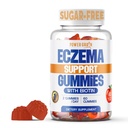 Suikervrije eczeem behandeling Gummies - USA Made - 50+ Vitaminen & Probiotica voor heldere, gehydrateerde huid - kalmeert jeuken, kalmeert roodheid & Boosts huidgezondheid (60 Gummies)