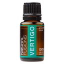 Nature's Fusions Vertigo Relief, Gemberolie Misselijkheid Relief Essential Oil Blends (15ml) - Fast-Acting Motion Disease Relief, Morning Sickness Relief, Duizeligheid Relief, & Vertigo Medicine w/ Pepermunt